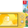 Nintendo Switch Lite Geel + Animal Crossing New Horizons