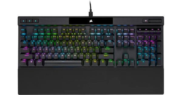 Corsair K70 Pro Optical-Mechanical Gaming Toetsenbord Qwerty Zwart 3 Corsair K70 Pro Optical-Mechanical Gaming Toetsenbord Qwerty Zwart