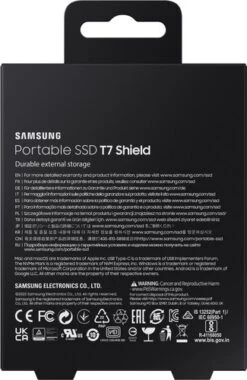 Samsung Portable SSD T7 Shield 4TB Zwart - Duo Pack -Tech Winkel 1864862 1