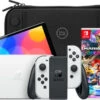 Nintendo Switch OLED Wit + Mario Kart 8 Deluxe + BlueBuilt Beschermhoes -Tech Winkel 1885288