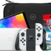 Nintendo Switch OLED Wit + Nintendo Switch Sports + BlueBuilt Beschermhoes -Tech Winkel 1885290