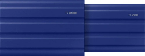 Samsung Portable SSD T7 Shield 1TB Blauw - Duo Pack 3 Samsung Portable SSD T7 Shield 1TB Blauw - Duo Pack