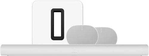 Sonos Arc Wit + 2x Era 300 Wit + Sub G3 Wit 3 Sonos Arc Wit + 2x Era 300 Wit + Sub G3 Wit