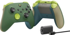 MICROSOFT Xbox Series X En S Wireless Controller Remix Sustainable + Play & Charge Kit
