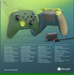 MICROSOFT Xbox Series X En S Wireless Controller Remix Sustainable + Play & Charge Kit 25 MICROSOFT Xbox Series X En S Wireless Controller Remix Sustainable + Play & Charge Kit -Tech Winkel 1907745