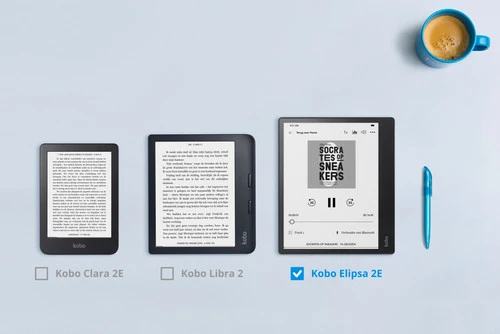 Kobo Elipsa 2E + Sleep Cover Zwart 5 Kobo Elipsa 2E + Sleep Cover Zwart - Afbeelding 3