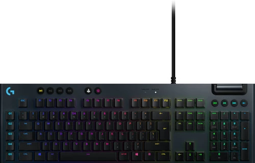Logitech G815 Lightsync RGB Mechanical Gaming Keyboard GL Tactile QWERTY 7 Logitech G815 Lightsync RGB Mechanical Gaming Keyboard GL Tactile QWERTY - Afbeelding 5