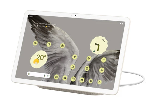 Google Pixel Tablet 256GB Wifi Creme En Oplaaddock Met Speaker + Nest Hub 2 Chalk 6 Google Pixel Tablet 256GB Wifi Creme En Oplaaddock Met Speaker + Nest Hub 2 Chalk - Afbeelding 4