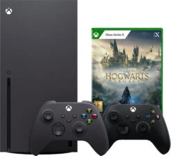 MICROSOFT Xbox Series X + Hogwarts Legacy + Tweede Controller Zwart