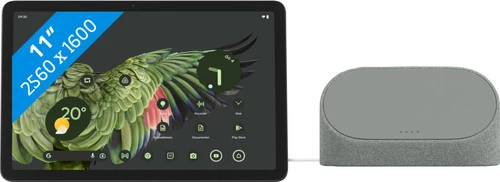 Google Pixel Tablet 128GB Wifi Grijs En Oplaaddock Met Speaker + Extra Dock 3 Google Pixel Tablet 128GB Wifi Grijs En Oplaaddock Met Speaker + Extra Dock