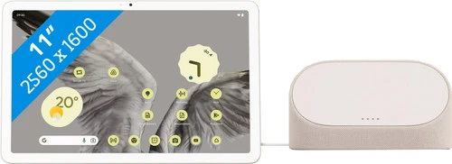 Google Pixel Tablet 256GB Wifi Creme En Oplaaddock Met Speaker + Extra Dock 3 Google Pixel Tablet 256GB Wifi Creme En Oplaaddock Met Speaker + Extra Dock