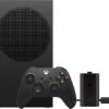 MICROSOFT Xbox Series S 1 TB Zwart + Play & Charge Kit -Tech Winkel 1936405