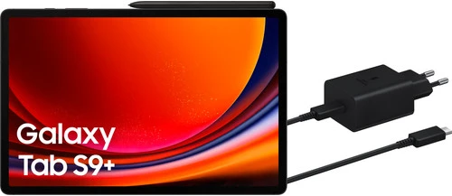 Samsung Galaxy Tab S9 Plus 12.4 Inch 512GB Wifi Zwart + Oplaadpakket 4 Samsung Galaxy Tab S9 Plus 12.4 Inch 512GB Wifi Zwart + Oplaadpakket - Afbeelding 2