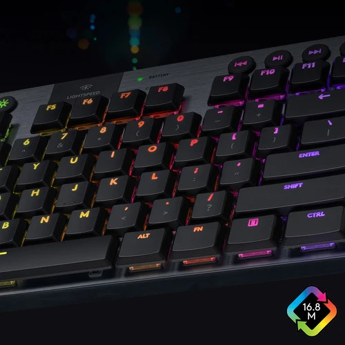 Logitech G915 TKL Tenkeyless Lightspeed Draadloos RGB Mechanisch Gaming Toetsenbord QWERTY 12 Logitech G915 TKL Tenkeyless Lightspeed Draadloos RGB Mechanisch Gaming Toetsenbord QWERTY - Afbeelding 10