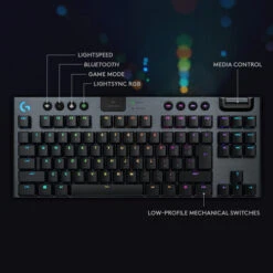 Logitech G915 TKL Tenkeyless Lightspeed Draadloos RGB Mechanisch Gaming Toetsenbord QWERTY 21 Logitech G915 TKL Tenkeyless Lightspeed Draadloos RGB Mechanisch Gaming Toetsenbord QWERTY -Tech Winkel 1950389