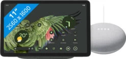 Google Pixel Tablet 256GB Wifi Grijs + Nest Mini Wit