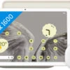 Google Pixel Tablet 128GB Wifi Crème + Pixel Tablet Back Cover Crème + Chromecast HD
