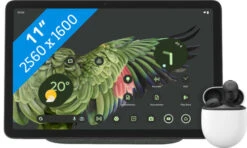 Google Pixel Tablet 128GB Wifi Grijs + Pixel Buds Pro Zwart