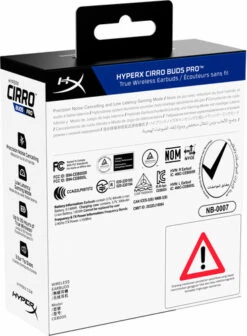 HyperX Cirro Buds Pro True Draadloze Gaming Oortjes - Blauw -Tech Winkel 1956317