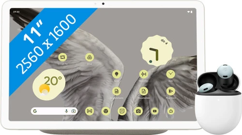 Google Pixel Tablet 128GB Wifi Crème + Pixel Buds Pro Lichtblauw 3 Google Pixel Tablet 128GB Wifi Crème + Pixel Buds Pro Lichtblauw