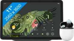 Google Pixel Tablet 128GB Wifi Grijs + Pixel Buds Pro Lichtblauw