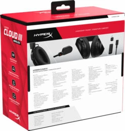 HyperX Cloud III Wireless Gaming Headset - Zwart (PC, PS5, PS4) 19 HyperX Cloud III Wireless Gaming Headset - Zwart (PC, PS5, PS4) -Tech Winkel 1960421