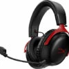 HyperX Cloud III Wireless Gaming Headset - Zwart/Rood(PC, PS5, PS4) 1 HyperX Cloud III Wireless Gaming Headset - Zwart/Rood(PC, PS5, PS4) -Tech Winkel 1960432