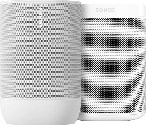 Sonos Move 2 Wit + Sonos One SL Wit 3 Sonos Move 2 Wit + Sonos One SL Wit