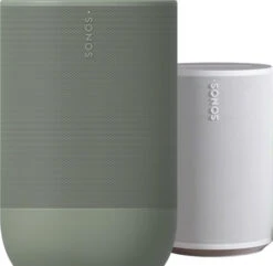 Sonos Move 2 Groen + Era 100 Wit