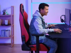 Trust GXT 714R Ruya Gaming Stoel Rood -Tech Winkel 1966143