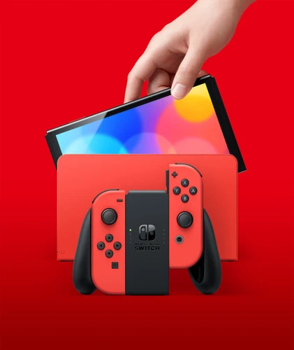Nintendo Switch OLED Super Mario Edition + Super Mario Bros. Wonder 12 Nintendo Switch OLED Super Mario Edition + Super Mario Bros. Wonder - Afbeelding 10