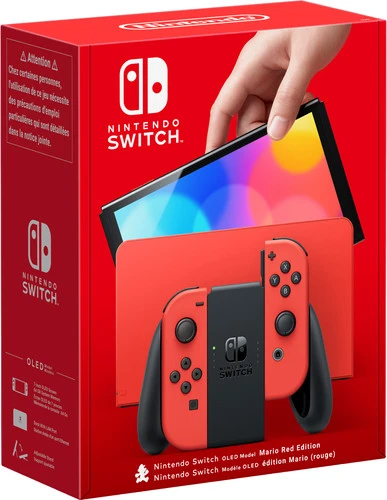 Nintendo Switch OLED Super Mario Edition + Super Mario Bros. Wonder 20 Nintendo Switch OLED Super Mario Edition + Super Mario Bros. Wonder - Afbeelding 18