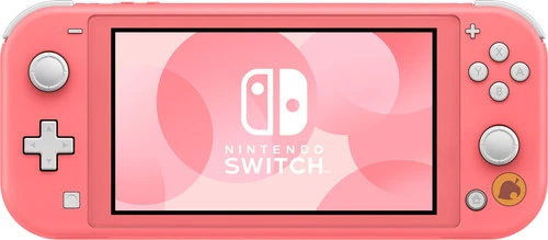 Nintendo Switch Lite Animal Crossing New Horizons Editie Roze + Beschermhoes 5 Nintendo Switch Lite Animal Crossing New Horizons Editie Roze + Beschermhoes - Afbeelding 3