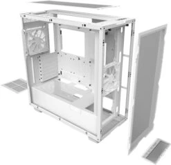 NZXT H7 Flow RGB - White - 2023 Model -Tech Winkel 1975355