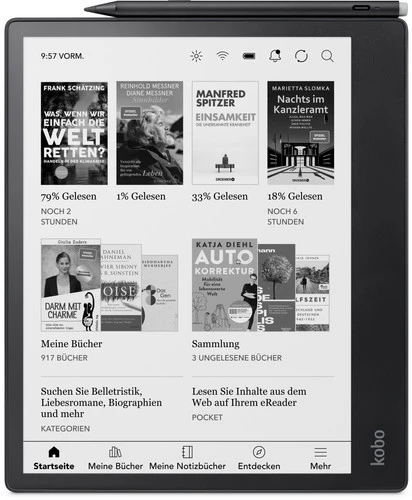 Kobo Elipsa 2E + Sleep Cover Zwart 4 Kobo Elipsa 2E + Sleep Cover Zwart - Afbeelding 2
