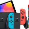 Nintendo Switch OLED Rood/Blauw + Super Mario Bros. Wonder