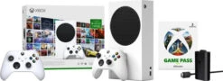 MICROSOFT Xbox Series S + 3 Maanden Game Pass Ultimate Bundel + Controller Wit + Play & Charge Kit