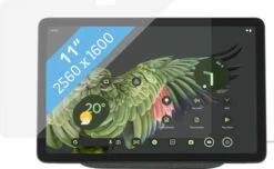 Google Pixel Tablet 256GB Wifi Grijs En Oplaaddock Met Speaker + BlueBuilt Screenprotector