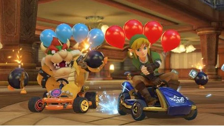 Nintendo Switch OLED Rood/Blauw + Mario Kart 8 + 3 Maanden Nintendo Online 13 Nintendo Switch OLED Rood/Blauw + Mario Kart 8 + 3 Maanden Nintendo Online - Afbeelding 11