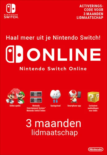 Nintendo Switch OLED Rood/Blauw + Mario Kart 8 + 3 Maanden Nintendo Online 9 Nintendo Switch OLED Rood/Blauw + Mario Kart 8 + 3 Maanden Nintendo Online - Afbeelding 7
