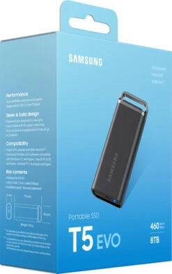 Samsung Portable SSD T5 EVO 8TB -Tech Winkel 1991446