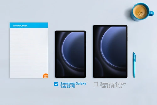 Samsung Galaxy Tab S9 FE 256GB Wifi Zilver + QWERTY Toetsenbord Hoes 6 Samsung Galaxy Tab S9 FE 256GB Wifi Zilver + QWERTY Toetsenbord Hoes - Afbeelding 4