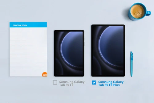 Samsung Galaxy Tab S9 FE Plus 256GB Wifi Zilver 6 Samsung Galaxy Tab S9 FE Plus 256GB Wifi Zilver - Afbeelding 4