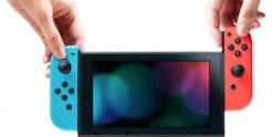 Nintendo Switch Rood/Blauw + Super Mario Bros. Wonder + BlueBuilt Beschermhoes -Tech Winkel 669285 4